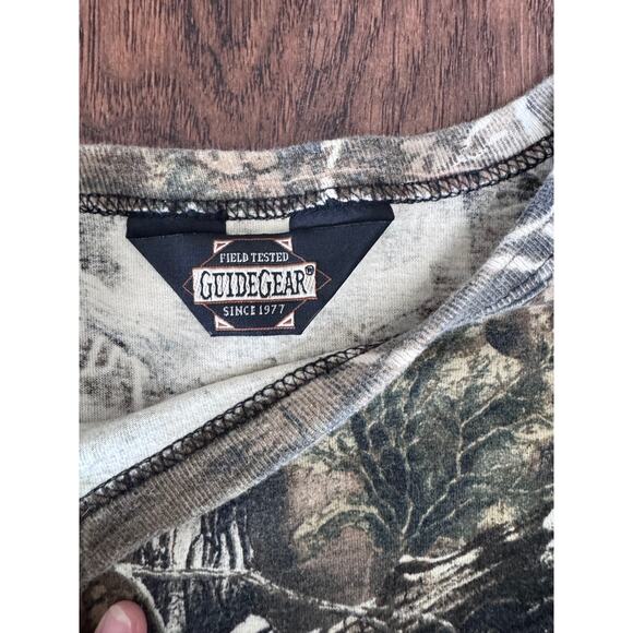 Camoflauge Long Sleeve Pocket T Shirt Extra Large - Picture 6 of 6
